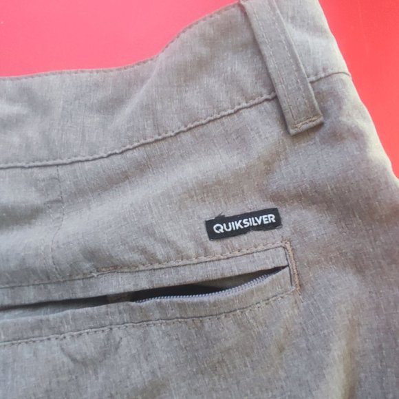 Quiksilver Amphibians streatwear pants grey men's size 34 - Picture 8 of 9